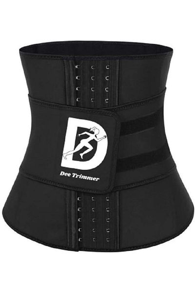 Dee-Trimmer Dee Trimmer Laura Single Strap Waist Trimmer Belt Slim Body Sweat Wrap for Stomach and Back Lumbar S