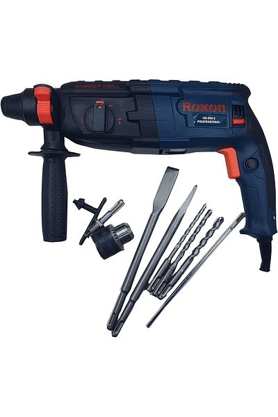 ROXON Drill for Punching and Crushing 26 mm with an extra head for regular blades