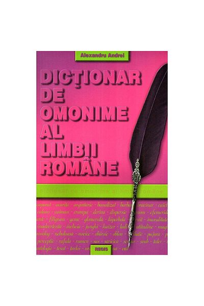 Regis Dictionary of homonyms - Al. Andrei