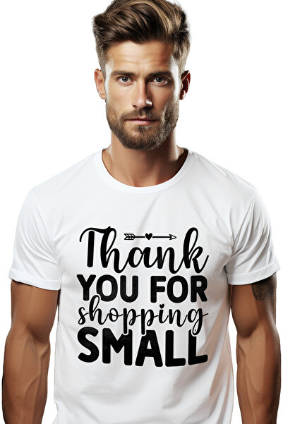 StoryGift Romania Tricou Barbati Cu Mesaj De Multumire Pentru Cumparaturile M...