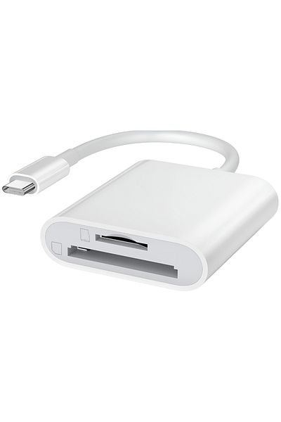 Velixo USB-C Card Reader, Fast Transfer, Plug & Play, SD/MicroSD/TF Support, Compact, Portable, Universal