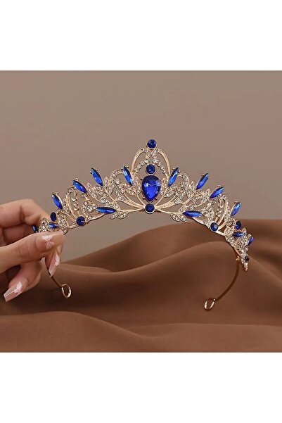 GlassySKY تاج الأميرة حجر الراين الحناء حفلة عيد ميلاد تاج الزفاف