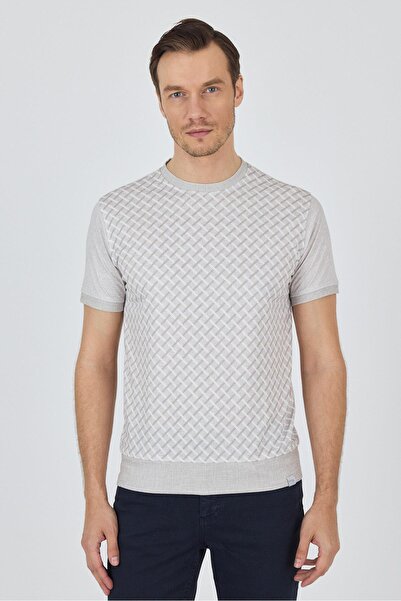 İmza Короткий рукав з принтом, інтерлок, велосипедний комір, без кишень, баво...