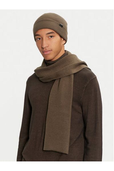 Jack & Jones Jack Jones Men's Scarf and Hat Set 12163827 Green