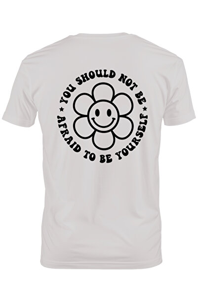 StoryGift Romania Tricou Barbati Cu O Floare Si Un Mesaj In Engleza Care Te I...