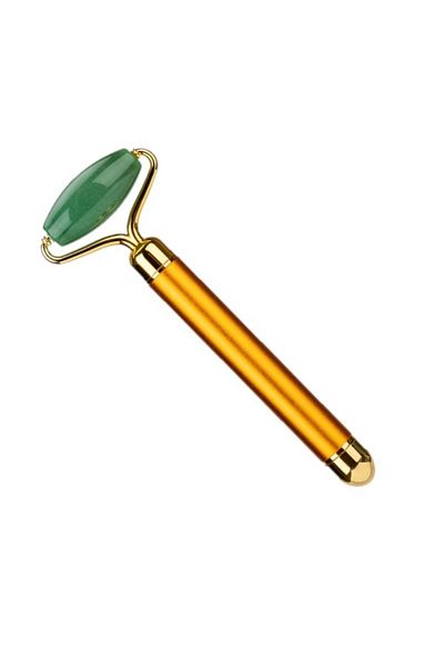 MACVI Rola jad cu vibratii Macvi®, masaj facial si corporal, functii antirid, anticearcan, lifting, Verde
