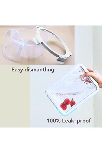 Bakeshu set of 3 casseroles with lids, 0.55 l, 1.2 l, 2.2 l, Bakeshu