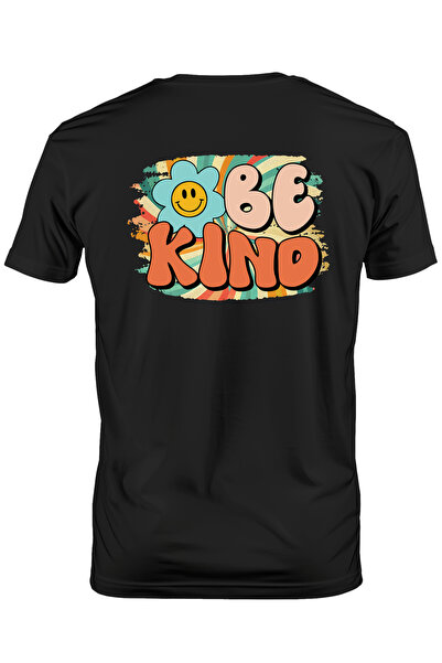 StoryGift Romania Tricou Barbati Cu Mesajul "be Kind", Stilul Hippie, Cultura...