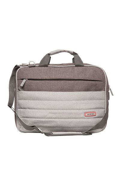 Lamonza 15 inch laptop bag Siena 38x29x6 cm, 650 gr, gray