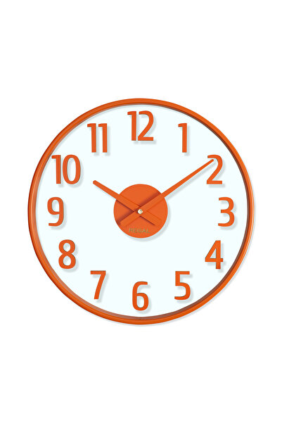 Regal 0638 T2 Opal Wall Clock |   Orange