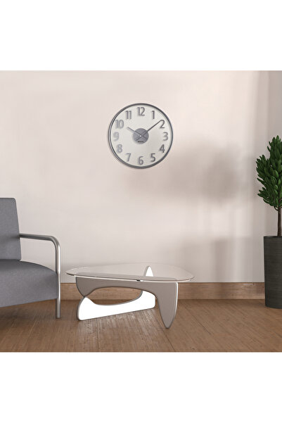 Regal 0638 F2 Opal Wall Clock |   Smoked