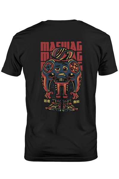 StoryGift Romania Men's T-shirt With Video Game Controller With Chip, Cap And Cool Shoes, Stg Virtual World