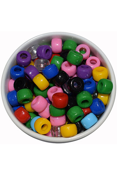 Prestij Boncuk Mărgele Textil-Macrame Culoare Mixtă 8 mm