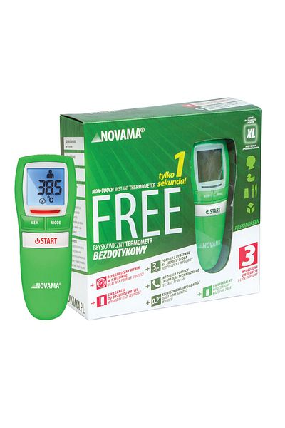 Novama Novama Free non-contact thermometer, for measuring body, room, surface temperature