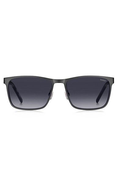 HUGO Men's Sunglasses Hugo HG 1328/S FLL/IR, Metal, Blue, 57 mm