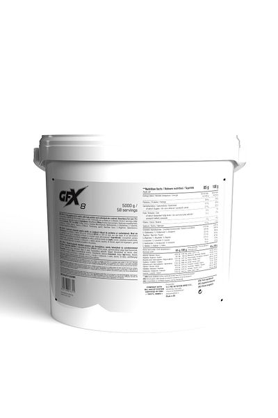 Pro Nutrition Muscle Mass Gainer, Gfx-8 Chocolate 5000g