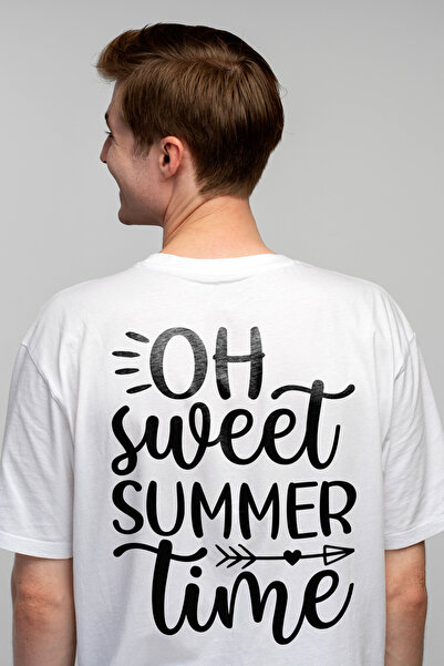 StoryGift Romania Tricou Barbati Cu Textul "oh, Sweet Summer Time" - Timp De ...