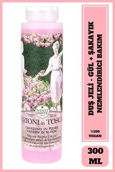 Nesti Dante Emozioni in Toscana Gıardıno ın Fıore Duş Jeli 300 ml|Nemlendiric...