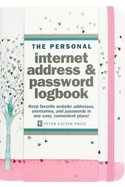 Peter Pauper Press Internet Log Bk Tree Of Hearts