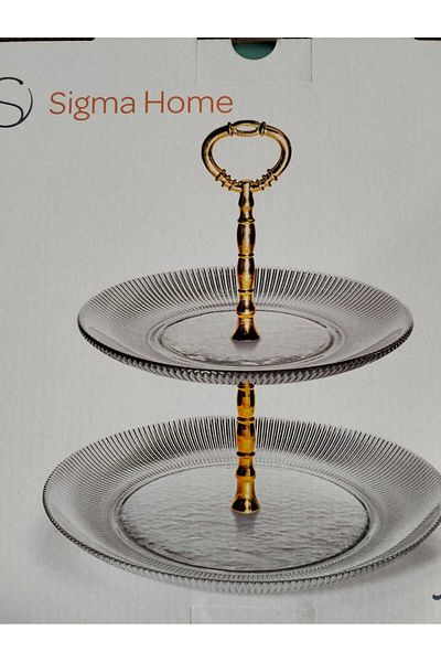 kurt41 Luxury 2 Tier Cake/Cookie Holder/Candy Holder Presentation Stand