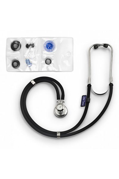 Little Doctor Little Doctor LD SteTime stethoscope with clock, 2 tubes, tube length 56cm