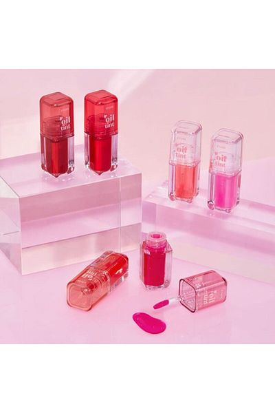 Etude House Ulei de buze Dear Darling Oil Tint, Etude, 4g 01 Real Cherry