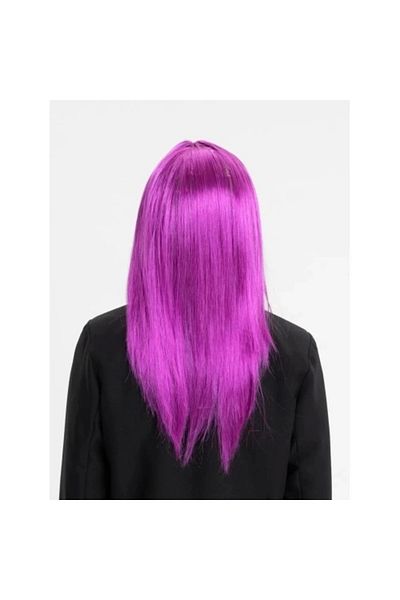 PRATİKOBA Fuchsia Color Wig