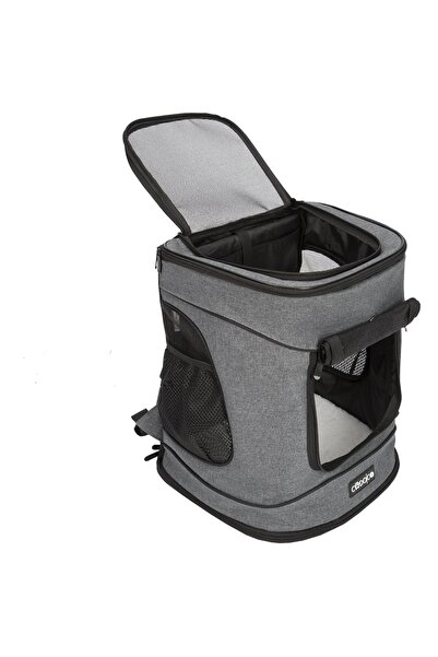 CADOCA Σακίδιο πλάτης για μεταφορά σκύλων/γατών, Cadoca, μέγεθος 30x35x45, γκρι
