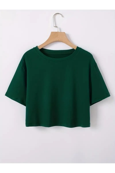 ALİKA Tricou Crop Oversize