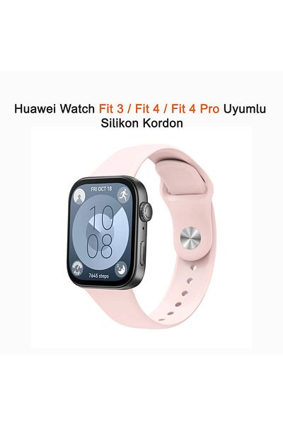 Dexmon لساعة Huawei Watch Fit 3 / Fit 4 / Fit 4 Pro المتوافقة مع حزام سيليكون 22 مم مرن وناعم وقابل للتعديل