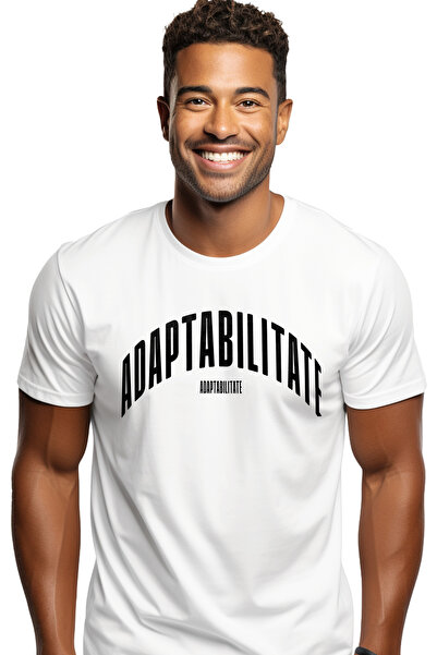 StoryGift Romania Tricou Barbati Cuvantul Adaptabilitate, Motivational, Self Help, Intelegere De Sine, Aprecstg