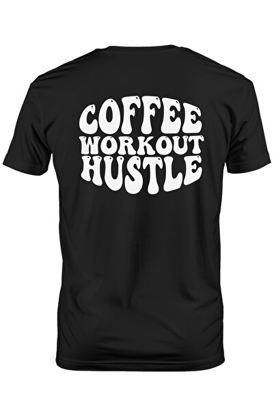 StoryGift Romania Tricou bărbătesc pentru iubitorii de cafea care fac sport -...