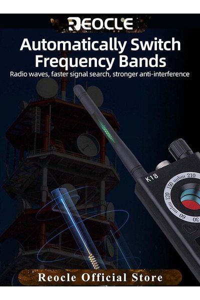 REOCLE Hidden Camera Detectors Camera Detector Bug and Hidden Camera Detector RF Wireless Signal Scanner