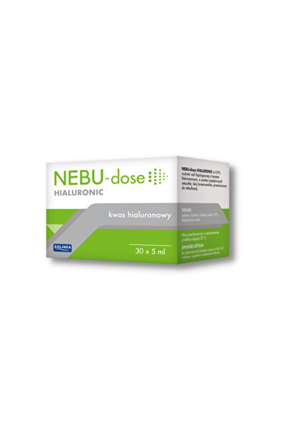 Solinea Solinea NEBU-dose Αλατούχο διάλυμα υαλουρονικού 0,9%, 30 εφάπαξ δόσει...