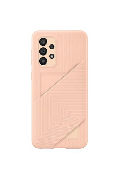 Samsung Card Slot Cover Protective Case For Galaxy A33 5g, Peach