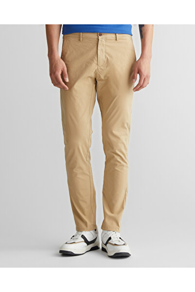 Gant Erkek Bej Slim Fit Pantolon