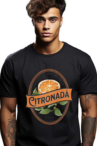 StoryGift Romania Tricou Barbati Citronada Naturala - Prospetime Racoritoare ...