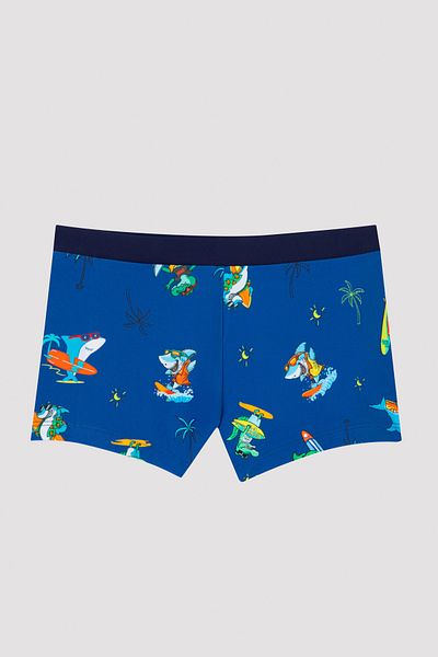 Penti Boys' Shark Printed Swimsuit