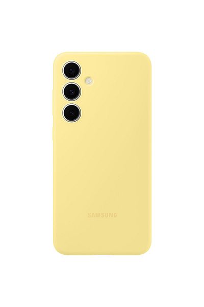 Samsung Silicone Case For Galaxy S24 Fe, Yellow