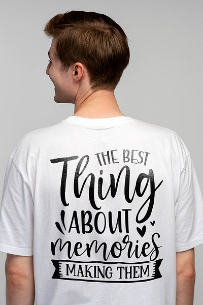 StoryGift Romania Men's T-Shirt With Hearts For Those Who Value Creating Beautiful Memories With Stg
