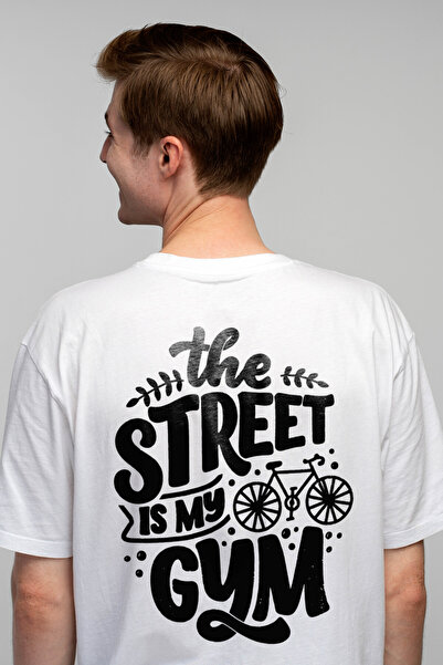 StoryGift Romania Tricou Barbati Cu Ilustratie Afisand O Bicicleta Si Mesajul...