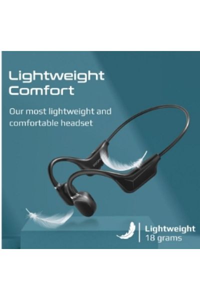 Promate AudioConduct® Endurance Wireless Bluetooth Headphones with Surface-Conducting Technology