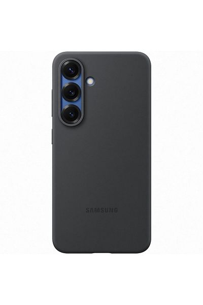 Samsung Protective Silicone Case for Galaxy S25, Black