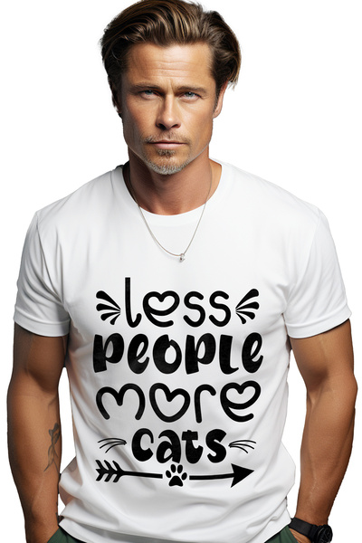 StoryGift Romania Tricou Barbati Pentru Cei Care Prefera Pisicile In Locul Oa...