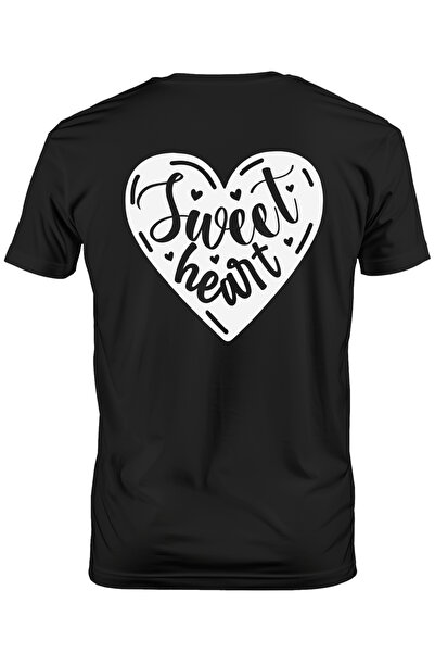 StoryGift Romania Tricou Barbati Cu Inimioare Si Textul "sweet Heart" - Inima...