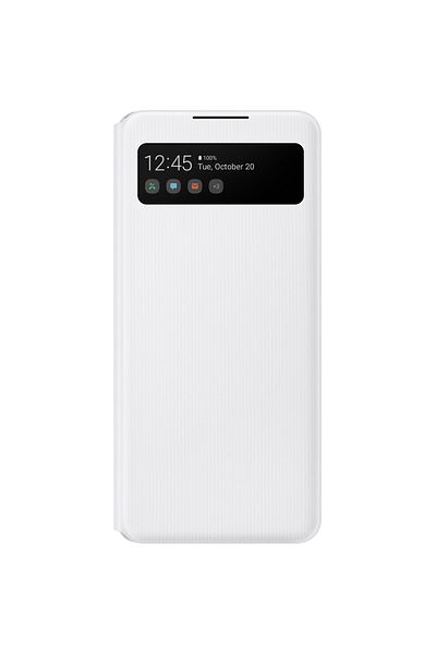 Samsung Husa De Protectie S View Wallet Cover Pentru A42 (5G), White