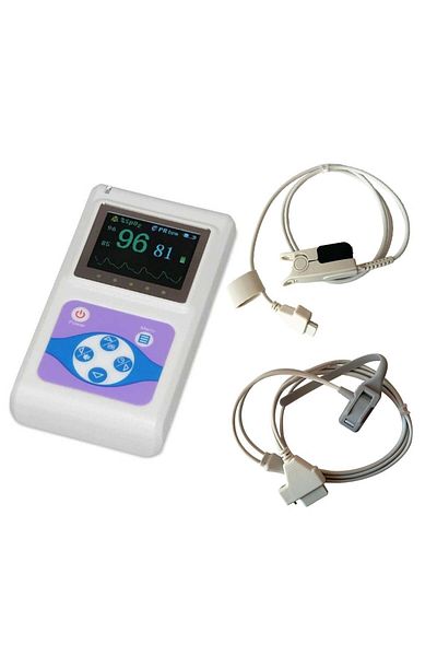 Contec Professional pulse oximeter Contec CMS60D, model 2025, adult, neonatal, pediatric sensor