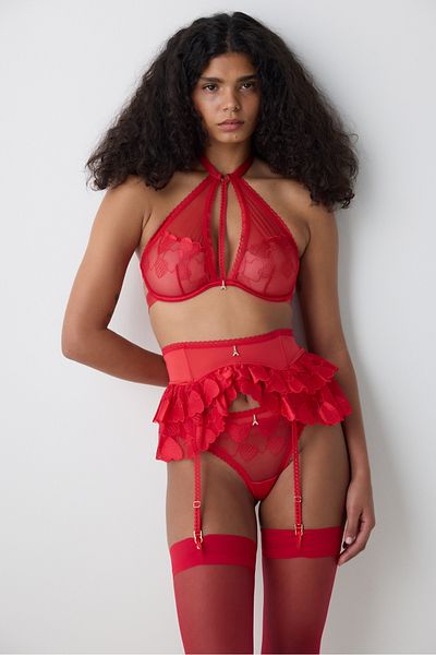 Penti Halter Wire Roter BH – Loves Paris-Kollektion