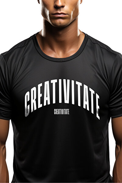 StoryGift Romania Tricou Barbati Cuvantul Creativitate, Motivational, Self He...