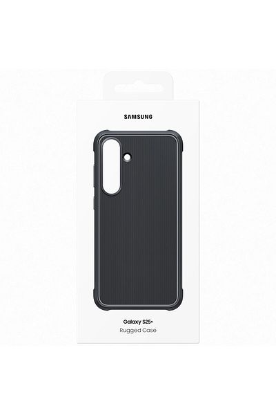 Samsung Rugged Case for Galaxy S25 Plus, Black